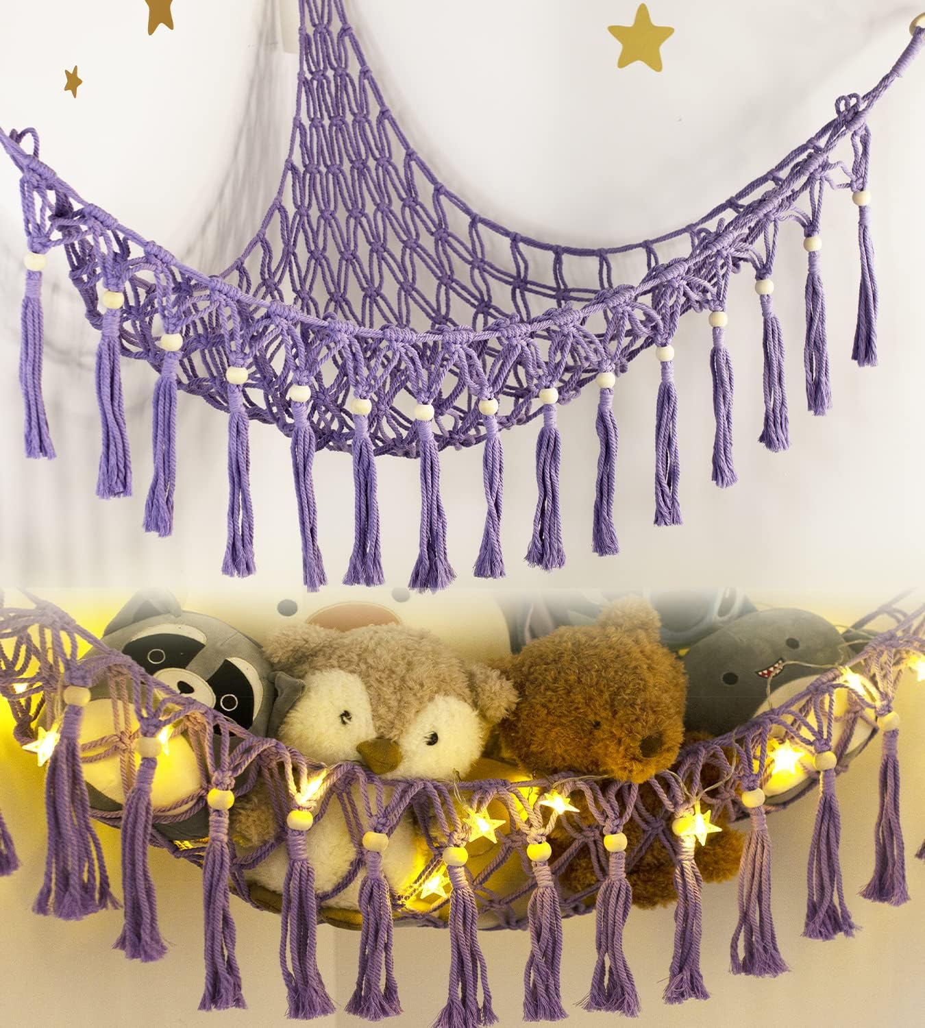 Toy storage hammock 玩具收纳吊床