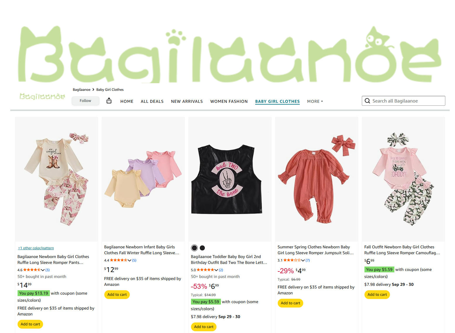 Bagilaanoe 婴幼儿服饰