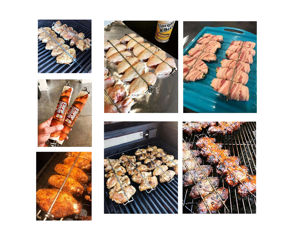 Wing Rails 鸡翼烧烤叉子