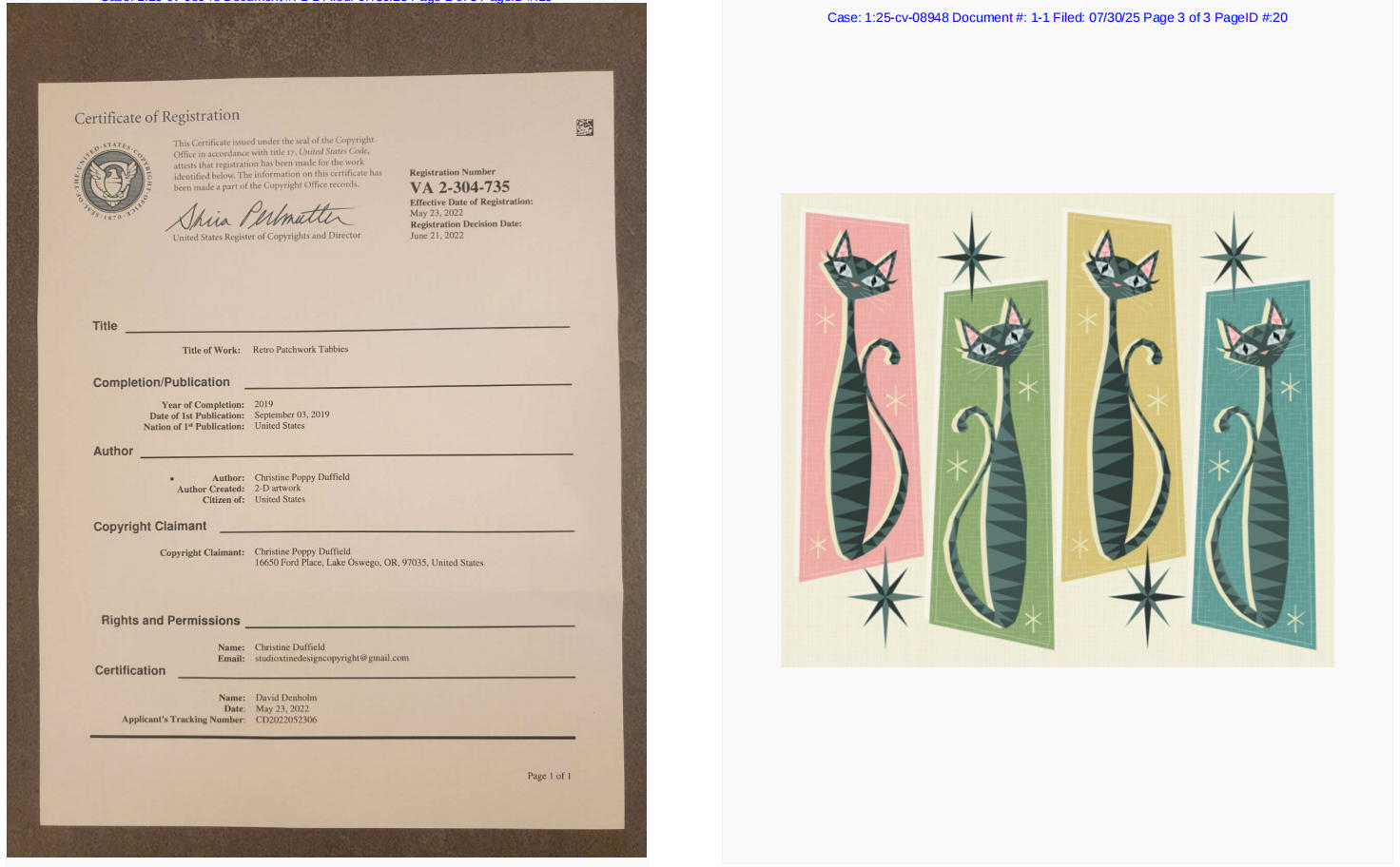 Christine Poppy Duffield 版权