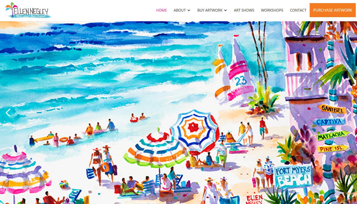 Ellen Lynn Negley 水彩画