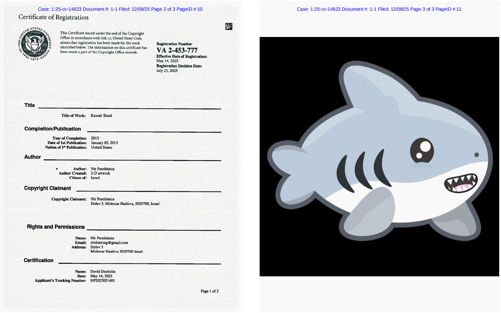 Nir 《可爱鲨鱼》