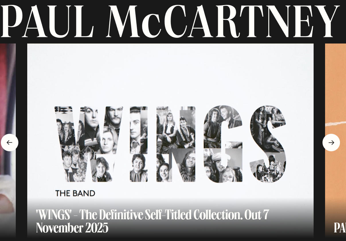 PAUL McCARTNEY 保罗·麦卡尼