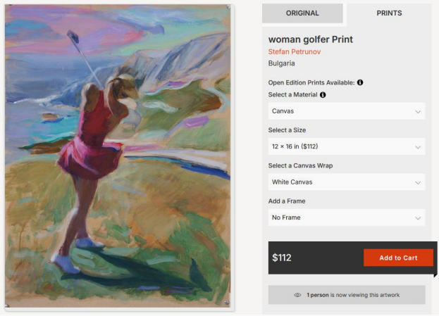 Stefan 高尔夫女球手版权