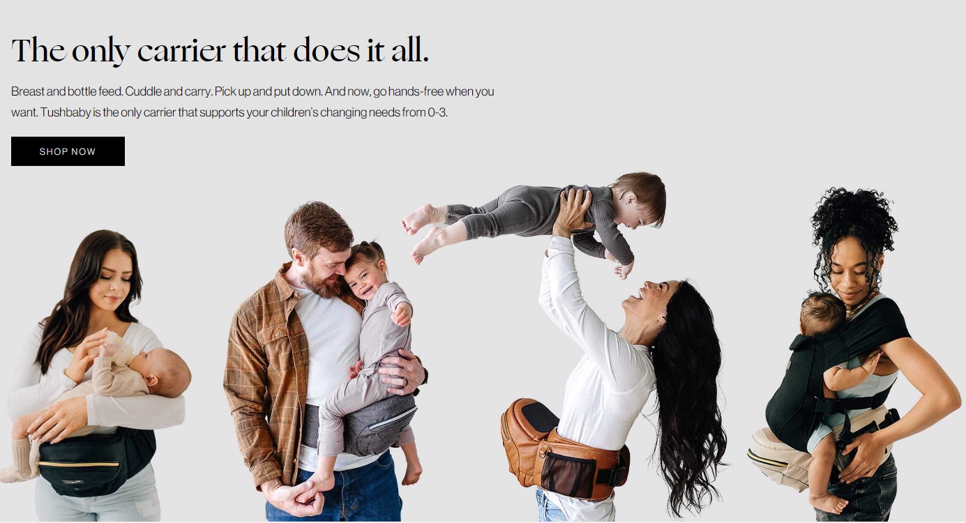 Tushbaby 便携式婴儿座椅