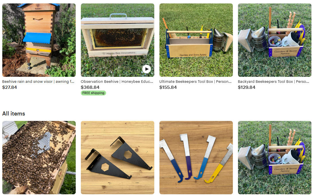 Happy Bee 蜂箱支架版权